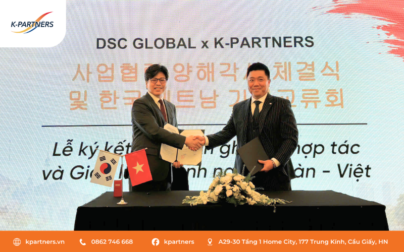 MOU DSC Global x K-PARTNERS