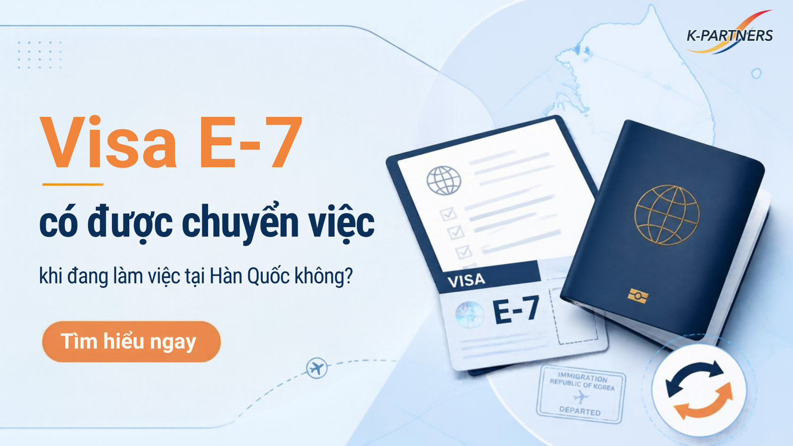Visa E-7 có được chuyển việc khi đang làm việc tại Hàn Quốc không?