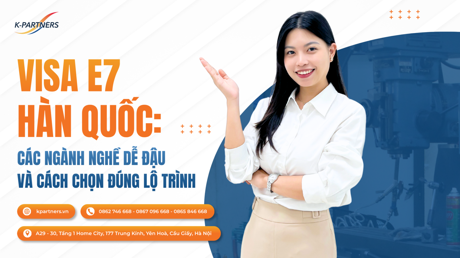 các ngành nghề dễ đậu visa E7