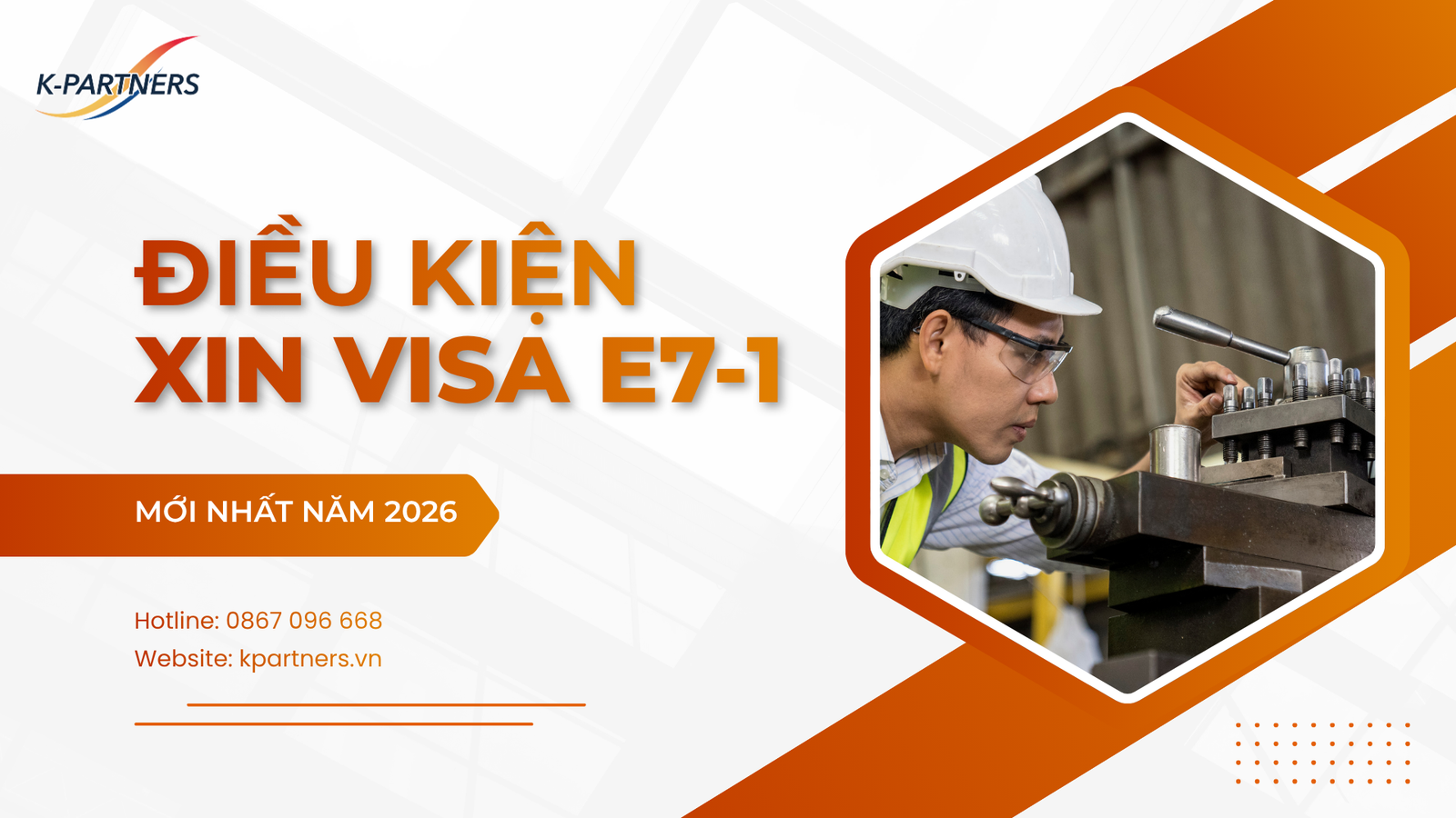 Điều kiện xin Visa E7-1 Hàn Quốc mới nhất năm 2026