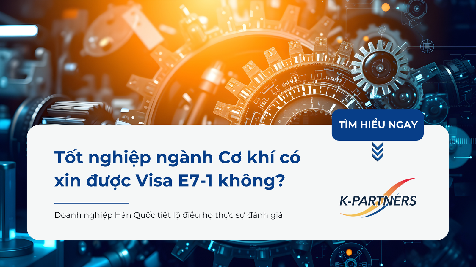 Tốt nghiệp ngành Cơ khí có xin được Visa E7-1 không? Doanh nghiệp Hàn Quốc tiết lộ điều họ thực sự đánh giá