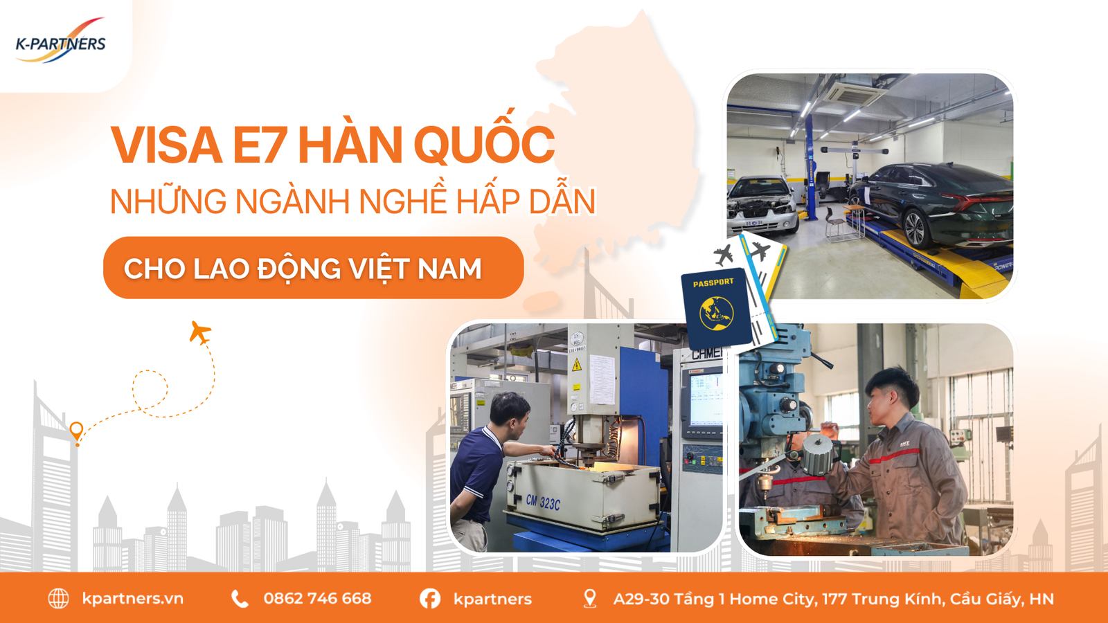 Cơ hội việc làm visa E7-1 Hàn Quốc
